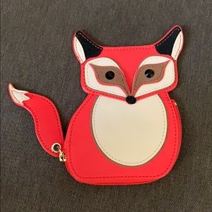 Adorable Kate Spade Fox Coin Purse
